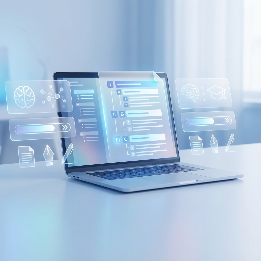 AI論文アウトラインジェネレーター